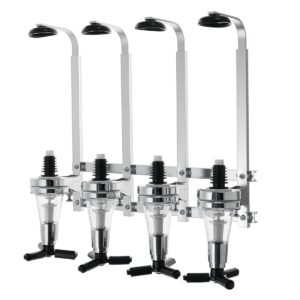 Wall Mount Liquor Dispenser - 4 In Line