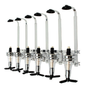 Wall Mount Liquor Dispenser - 6 In Line