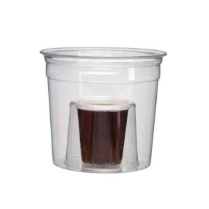 Jagerbomb cup with jagermeister inside