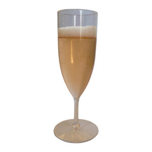 Plastic Champagne Glass